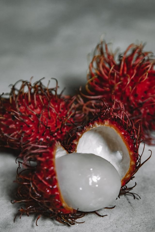 Rambutan, a seasonal fruit in Sri Lanka
