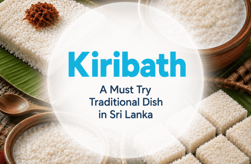 Kiribath: A Must Try Traditional Dish in Sri Lanka