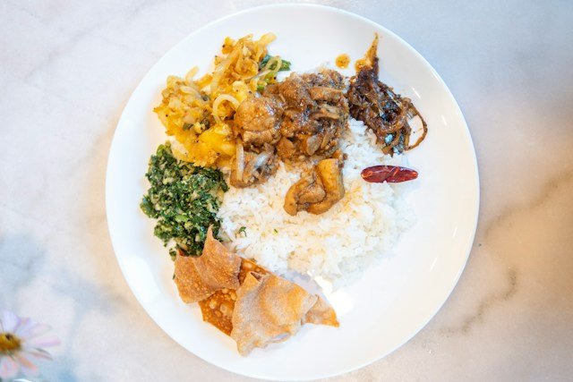 Sri Lankan Rice and Curry
