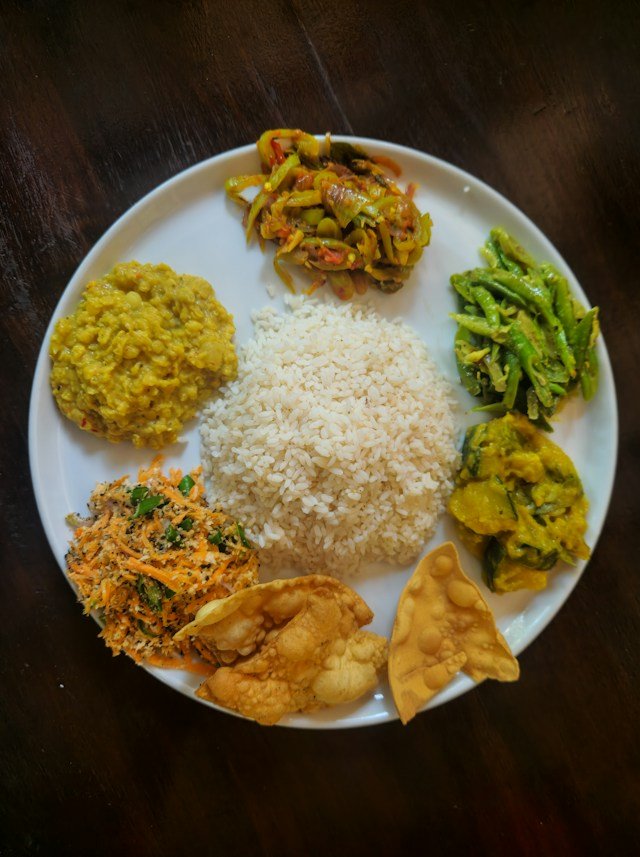 Sri Lankan Rice and Curry